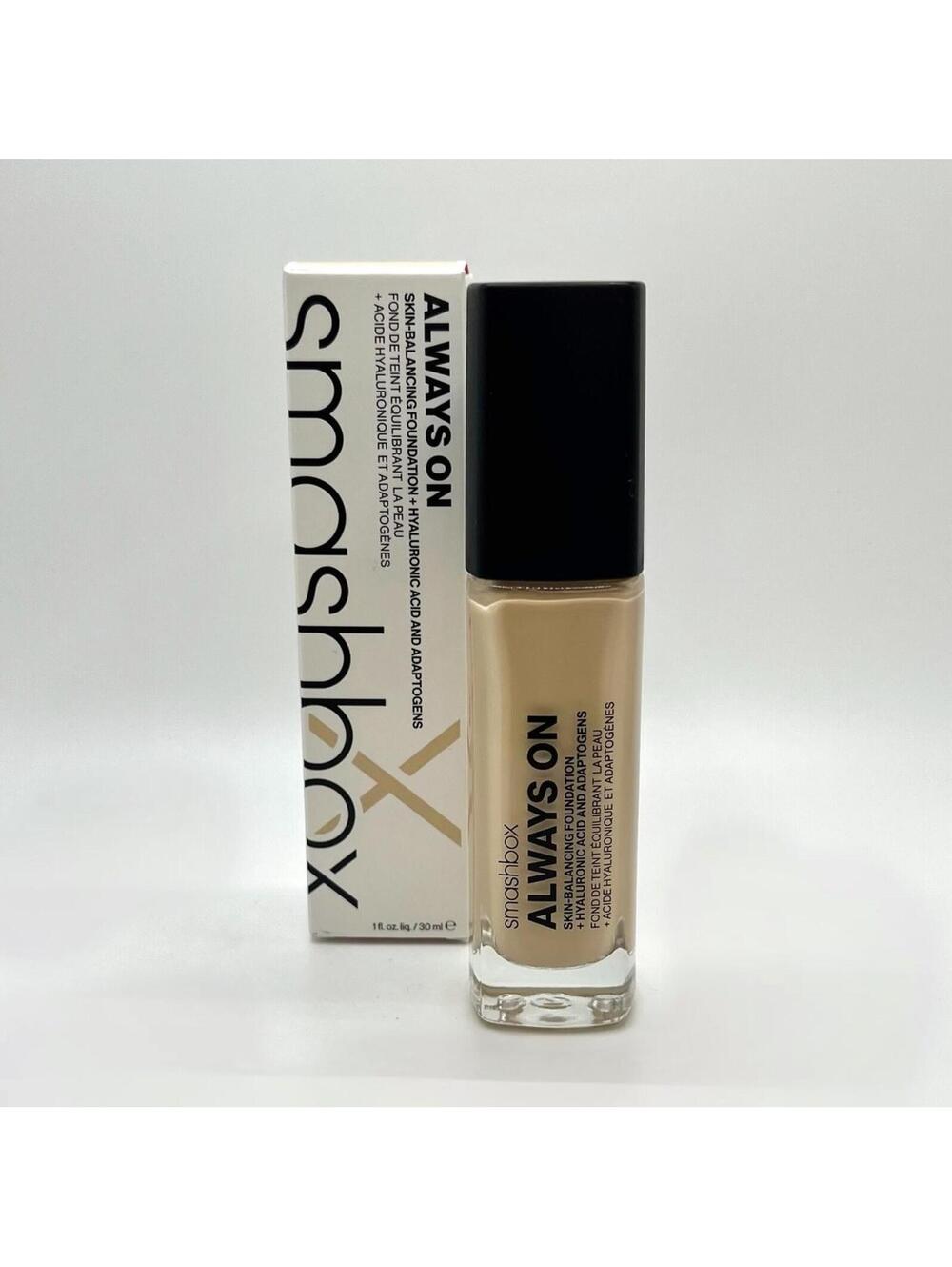 Smashbox Always On Skin-Balancing Foundation+Hyaluronic Acid & Adaptogen (F30-N)